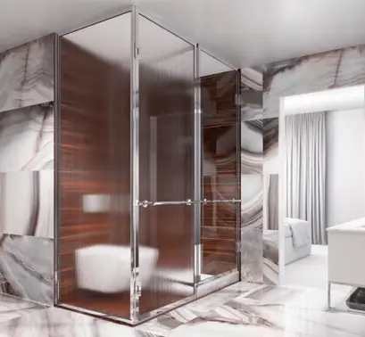 Urbo Custom Hinged Shower Door - 1.webp