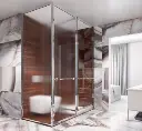 Urbo Custom Hinged Shower Door - 1.webp