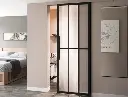 AC York XTRA Glass Sliding Sliding and Fixed Panel Barn Door-2.webp