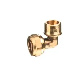 PEX-AL-PEX Compression Fittings - Male NPT Elbow