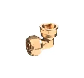 PEX-AL-PEX Compression Fittings - Female NPT Elbow