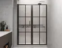 AXIO XTRA GRIDIENT Pivot Door and Panel Shower Door
