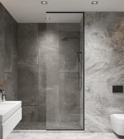 Cove Custom Glass Shower Panel