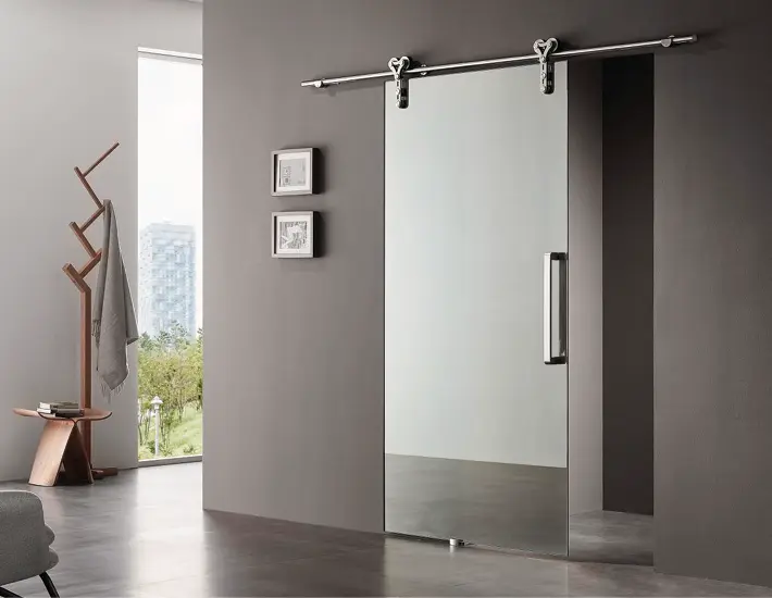   Eroux Series Glass Barn Door