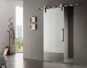   Eroux Series Glass Barn Door