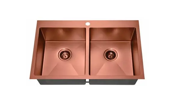 Topmount Double Bowl Kitchen Sink - ACS3021A2RG