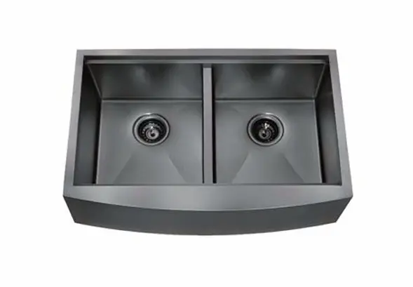 Apron Double Bowl Kitchen Sink - ACS3021A2QTB