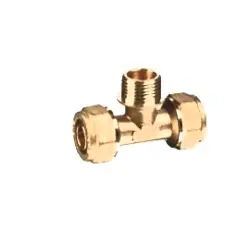 PEX-AL-PEX Compression Fittings - Male NPT Tees
