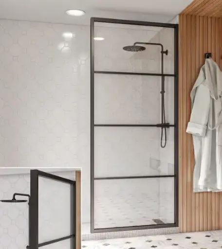  Axio Cove Horizon Glass Shower Panel