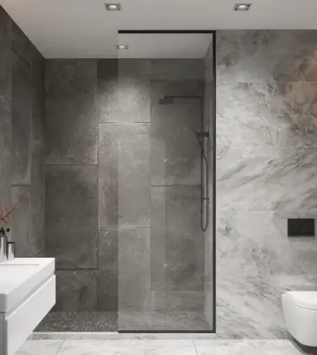 Cove Custom Glass Shower Panel