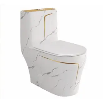 Marble Design Toilet -OVS-2117Z-WG-CW