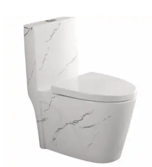 Marble Design Toilet -OVS-0382Y-ADA-CW