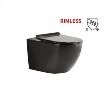 Rimless Wall hung toilet-WC-18001-R-MB