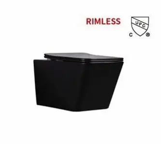 Rimless Wall hung toilet-WC-18001-L-MB