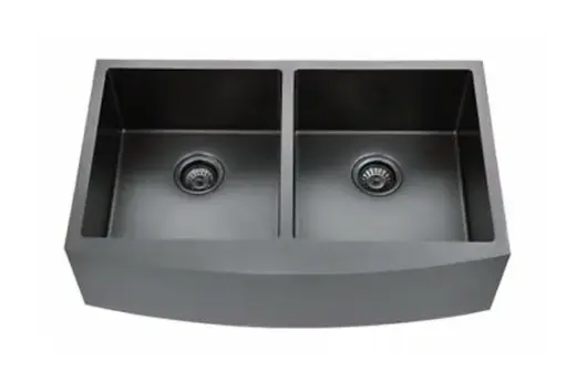 Apron Double Bowl Kitchen Sink - ACS3021A2QB