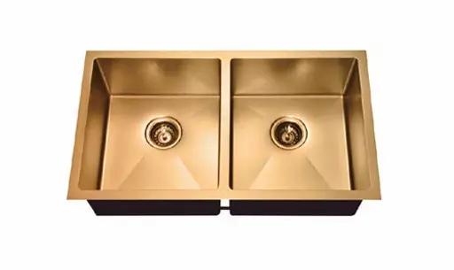 Undermout Double Bowl Kitchen Sink-ACS3021A2MG