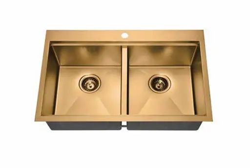 Topmount Double Bowl Kitchen Sink - ACS3021A2TMG